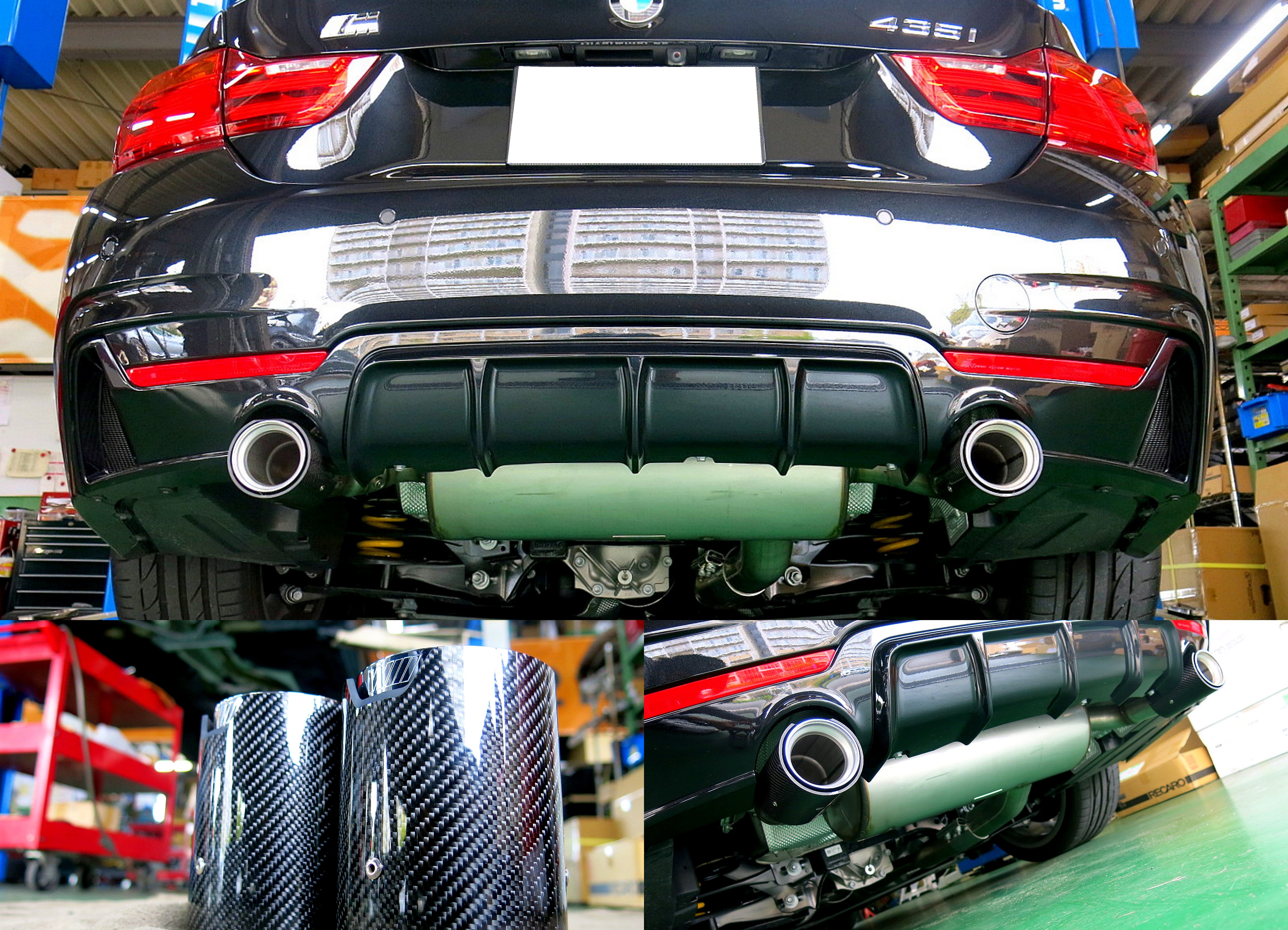 435i M Performance Muffler - 神戸店長原田ブログ！BMW専門店Studie